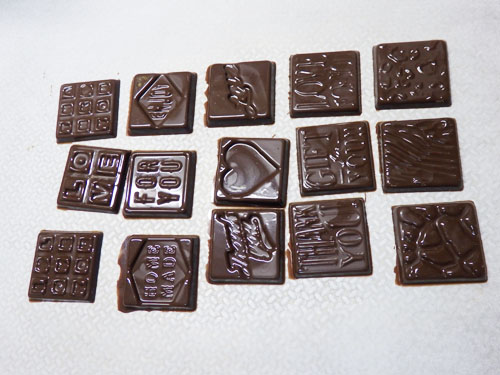 タブレット チョコレート 作り方