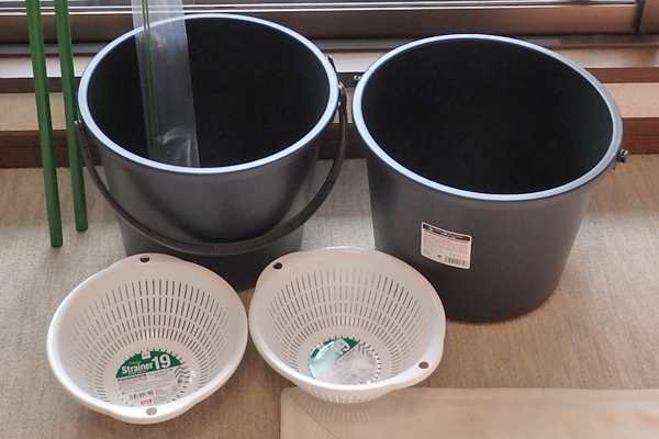 水耕栽培 100均 容器 防虫ネット じゃない使い方